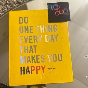Yellow Inspirational Journal